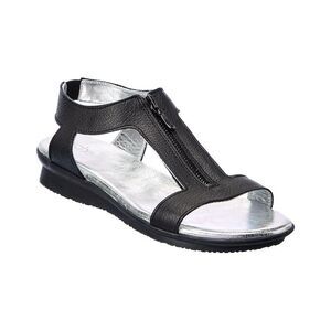 Arche Aurnaa Leather Sandal, Black